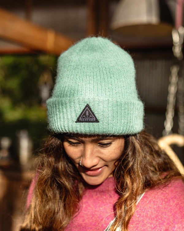Womens_High Tide Double Layered Beanie - Delphinium Blue