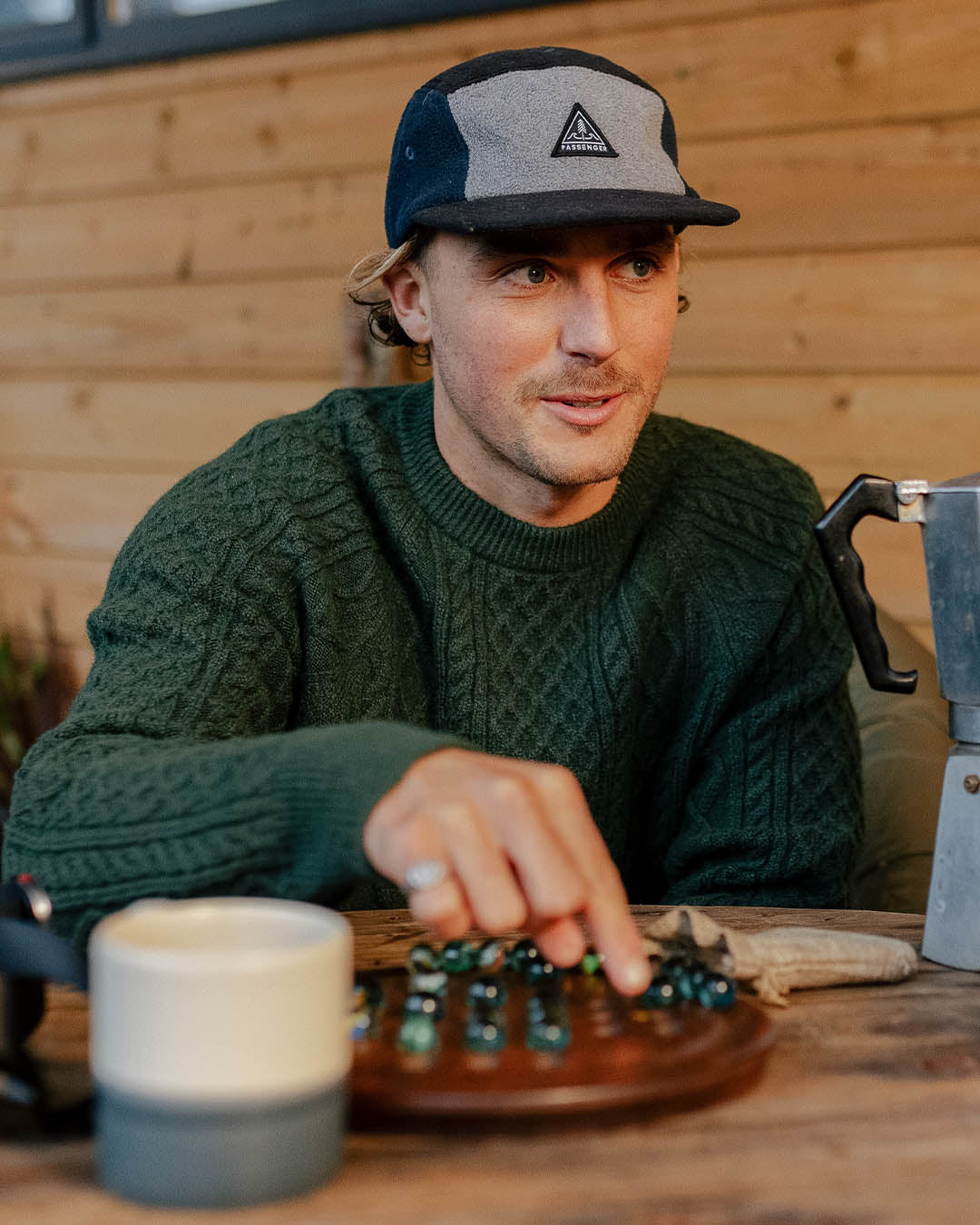 Sandbar Cable Jumper - Fir Tree