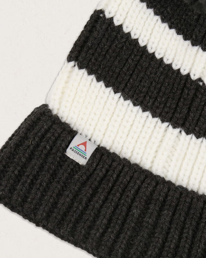 Summit Recycled Acrylic Bobble Hat - Black