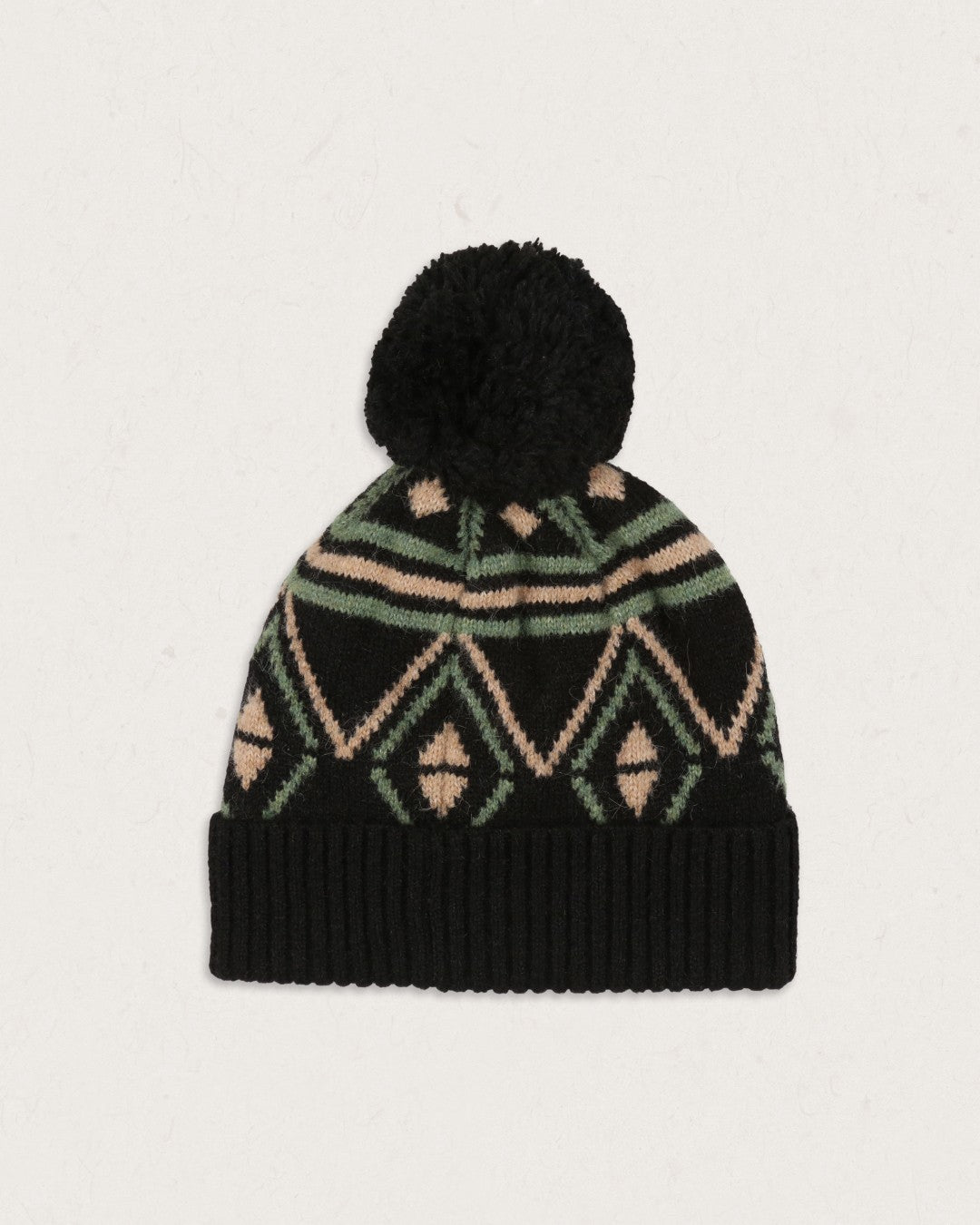Ember Recycled Bobble Hat - Black