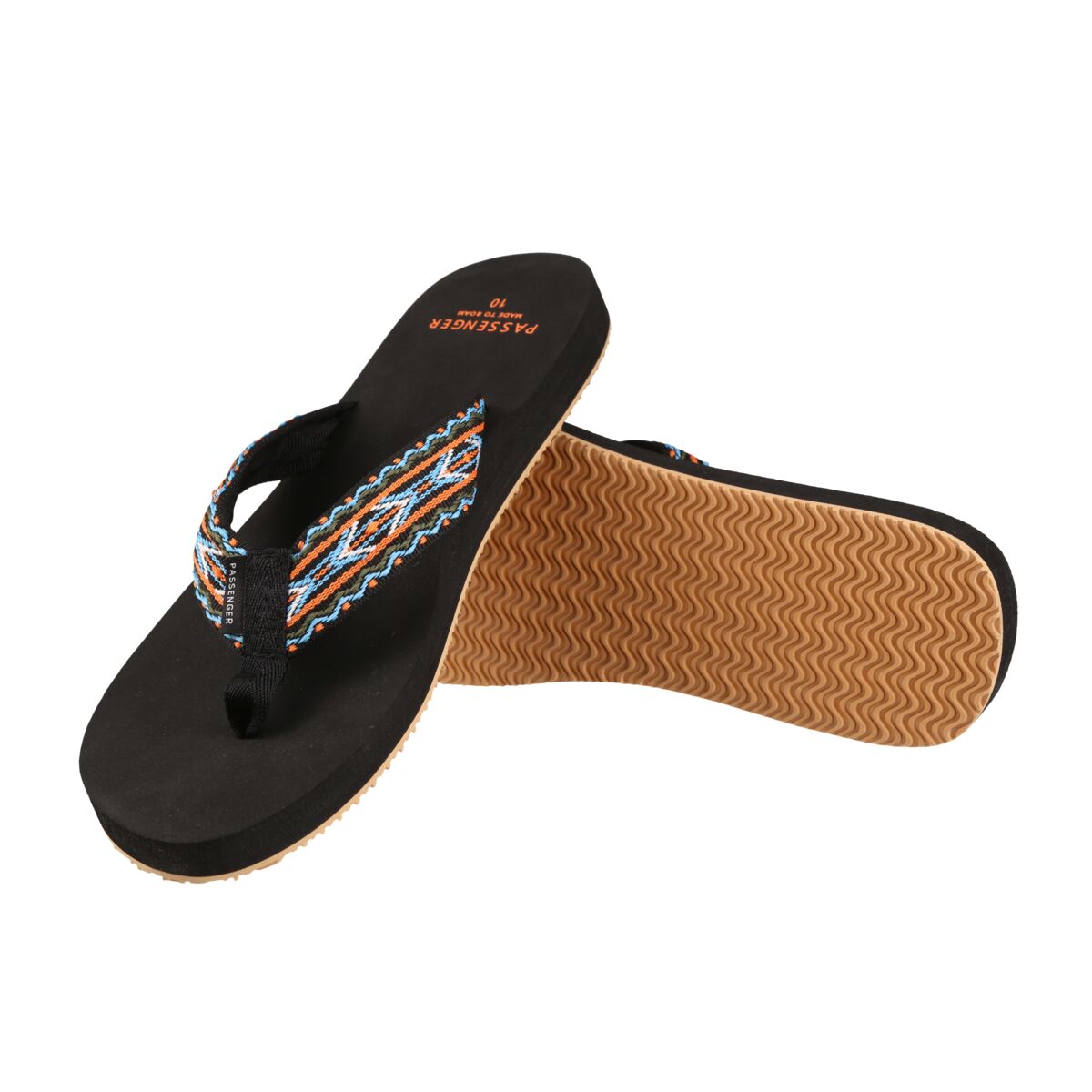 Santos Flip Flop - Black